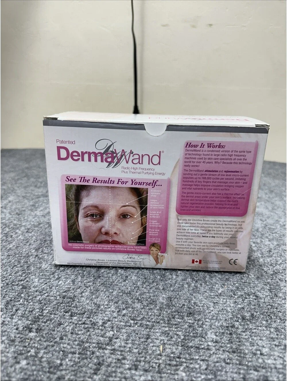 DERMA WAND High Frequency Skin Care System WAND As Seen On TV Esthetician